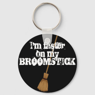 BROOMSTICK KEY RING