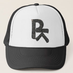 BROOTLYN Logo in Asphalt Concrete Trucker Hat