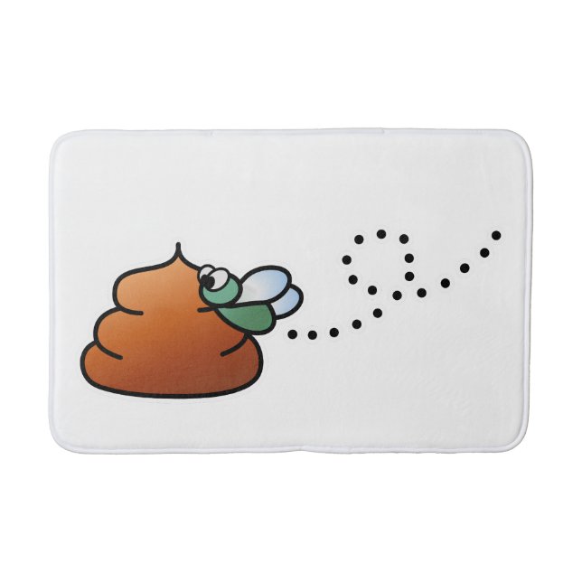 Brootsch the PooPoo Bath Mat (Front)