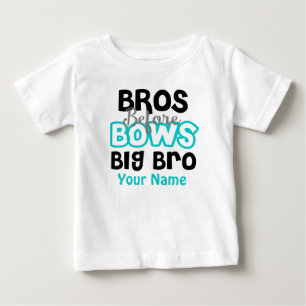 Bros Before Bows Big Brother Personalised T-shirt