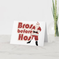 Bros Before Hos Santa