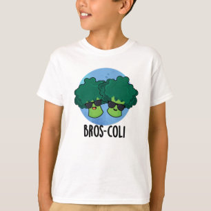Bros-coli Funny Veggie Broccoli Pun T-Shirt