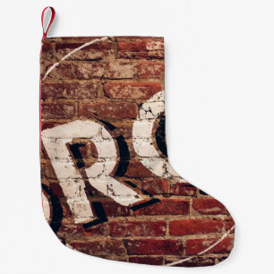 Bros illustration small christmas stocking