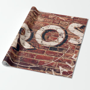 Bros illustration wrapping paper