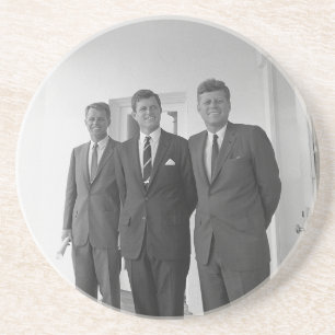 Bros, President John Kennedy, Robert & Ted Coaster