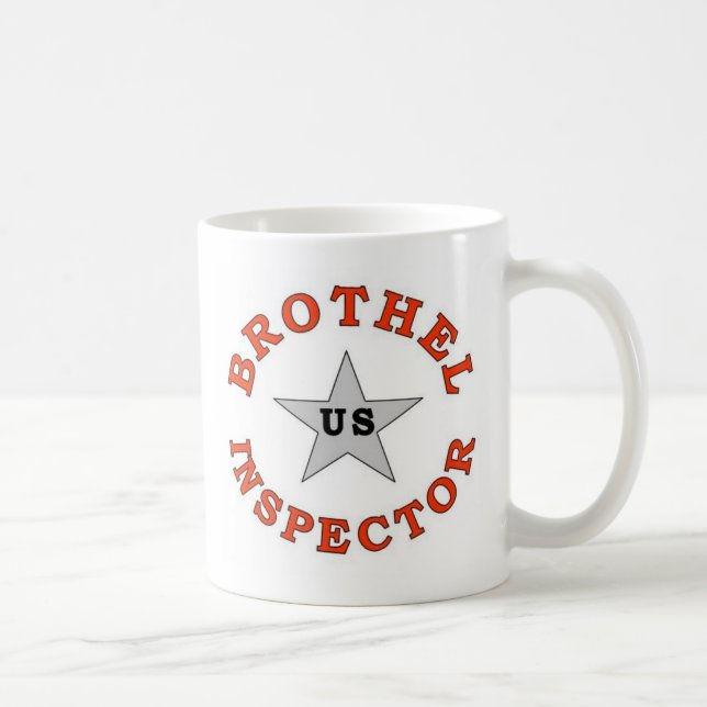 BROTHEL INSPECTOR COFFEE MUG (Right)