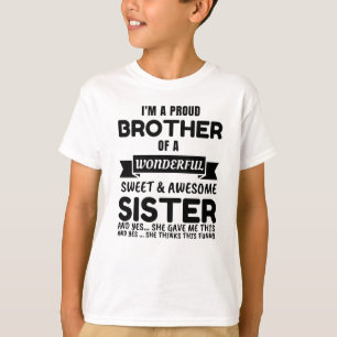 Brother And His Awesome Sister T-Shirt