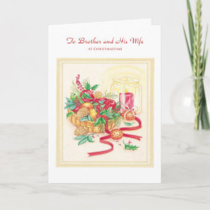Brother and His Wife Holiday Card