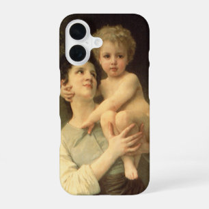 Brother and Sister by William Adolphe Bouguereau iPhone 16 Case