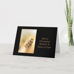 Brother and Sister in Law Christmas Holiday Card