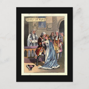 Brother and Sister Postcard