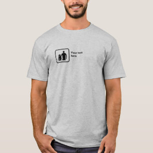 Brother and Sister (Small Logo) -- Customisable T-Shirt