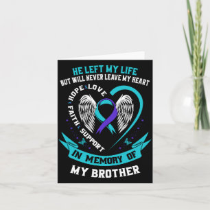 Brother Awareness Prevention Mel Graphic Wings Card
