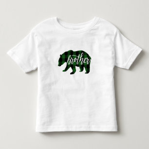 Brother Bear   Green Plaid Toddler T-Shirt
