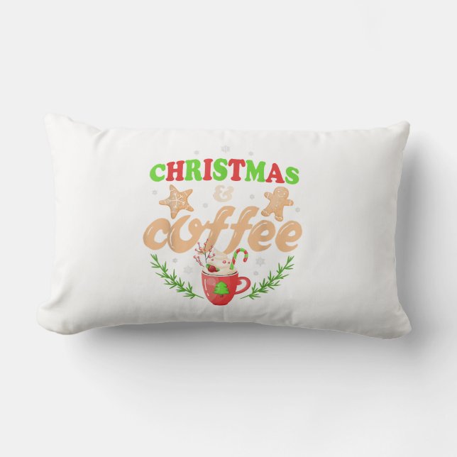 Brother Bear LGBT Christmas Rainbow Pride Gay Lesb Lumbar Cushion (Front)