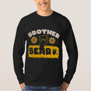 Brother Bear Siblings Sister Bro Sis Sunflower Flo T-Shirt
