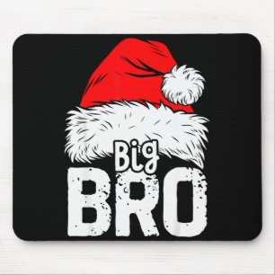 Brother Big Santa Christmas Family Matching Pyjama Mouse Mat