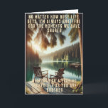 Brother Birthday, 5 x 7 folded card<br><div class="desc">Brother Birthday heartfelt sentiment:  No matter how busy life gets,  I'm always grateful for the moments we have shared.  Wishing you a year as incredible as you are Brother.  Inside is blank for your own personal message</div>