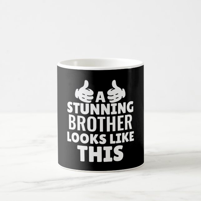 Brother Birthday Best Gift Coffee Mug (Center)
