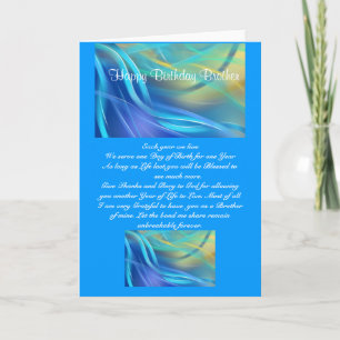 Brother birthday card