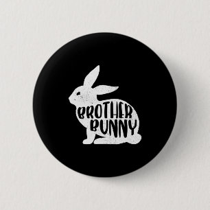 Brother Bunny Cute Matching Family Easter _1 6 Cm Round Badge