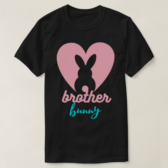 Brother Bunny Easter Day  T-Shirt (Design Front)