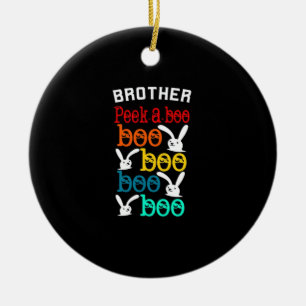 Brother Bunny Game For Novelty Kids Adults Ceramic Tree Decoration