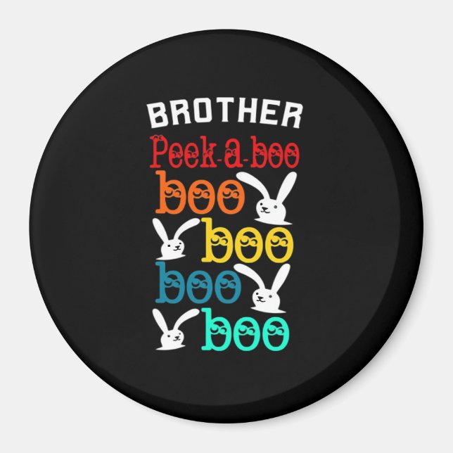 Brother Bunny Game For Novelty Kids Adults Magnet (Front)