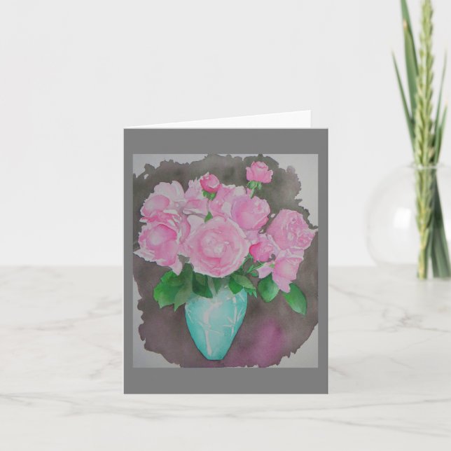 Brother Cadfael Roses Card (Front)