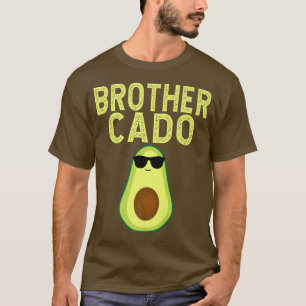 Brother Cado Funny Avocado Brother Siblings Men Di T-Shirt