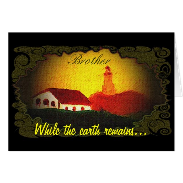 Brother Card (Front Horizontal)