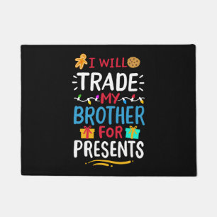 Brother Christmas Doormat
