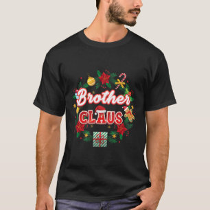 Brother Claus Christmas Santa Laurel Wreath Mistle T-Shirt