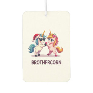 Brother-corn Unicorn Matching Family Pajama Christ Car Air Freshener