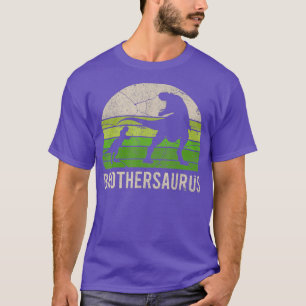 Brother Dinosaur 2 kids Funny Big Little 2020 T-Shirt