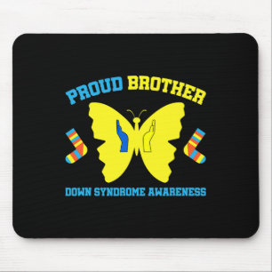 Brother Down Syndrome Awareness  Mouse Mat