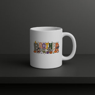 Brother Duo Letter Block Coffee Mug