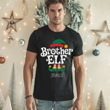 Brother Elf Funny Elf Matching Christmas Gift