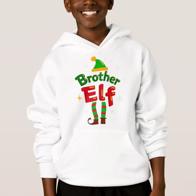 Brother Elf Holiday Family Matching Set (Front)
