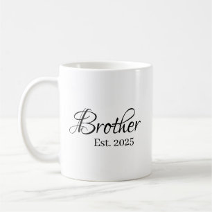 Brother Est. Year – Established Brother Milestone Coffee Mug