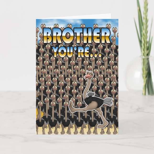 Brother Father's Day Card - You Are One In a Milli (Front)
