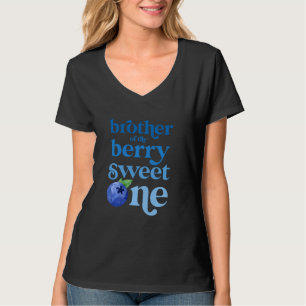 Brother First Birthday Berry Sweet One Blueberry 1 T-Shirt