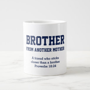 BROTHER FROM ANOTHER MOTHER   Christian Bromance Large Coffee Mug