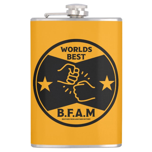 Brother From Another Mother Hip Flask (Front)