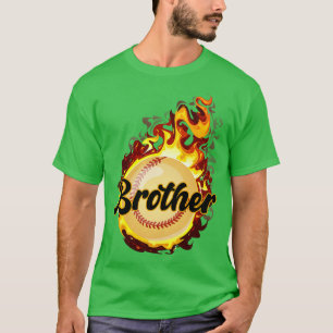 Brother Funny Baseball Player T-Shirt