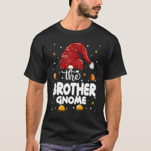 Brother Gnome Leopard Family Matching Christmas Pa T-Shirt