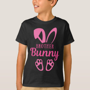 Brother happy easter bunny t shirt