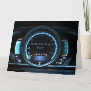 brother  Happy Father's Day Card