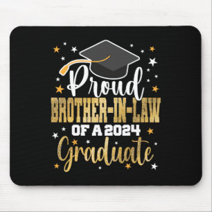 Brother-in-law A 2024 Graduate Cl Senior Graduatio Mouse Mat