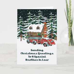 Brother In Law Christmas Greetings Holiday Card